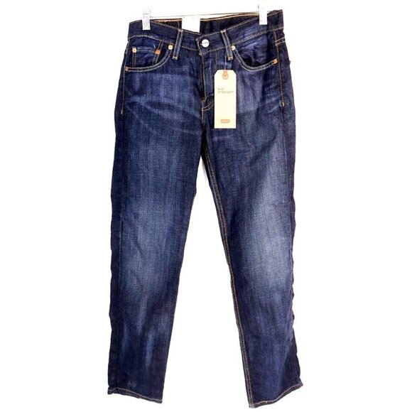 𝅺levi's 514 Jeans Size 26 x 29 Straight Leg Five-Pocket 100 Cotton - Picture 1 of 4